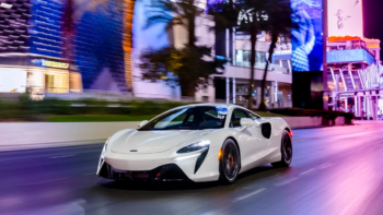 McLaren Artura 2023 hybrid supercar Spotted in Vegas